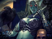 Sylvanas Windrunner Painting
