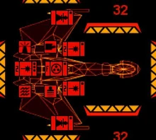 Ship schematic image.