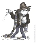 Amy Mebberson 4th Doctor Kermit jellybaby