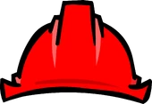 Red Construction Hat icon
