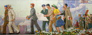 PyongYangMetroMural