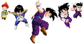 Gohan todas las fases de niño