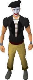 Beret mask equipped