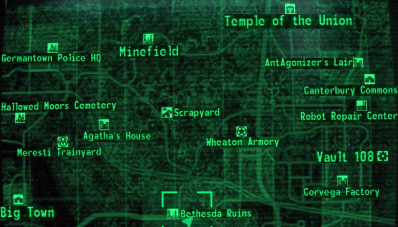 Bethesda underworks loc