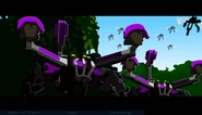 Nui-Jaga attacks the cronicler's company