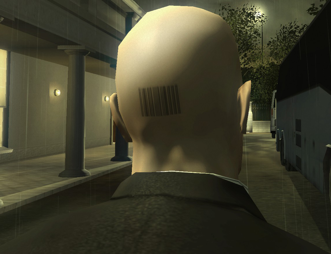 Agent 47 Barcode