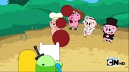 S2e13 baby pigs playing dodgeball