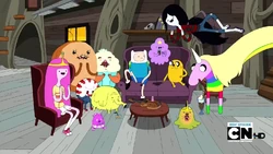 S2e23 audience for movie night