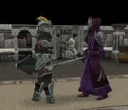 Confronting Dangerous figure