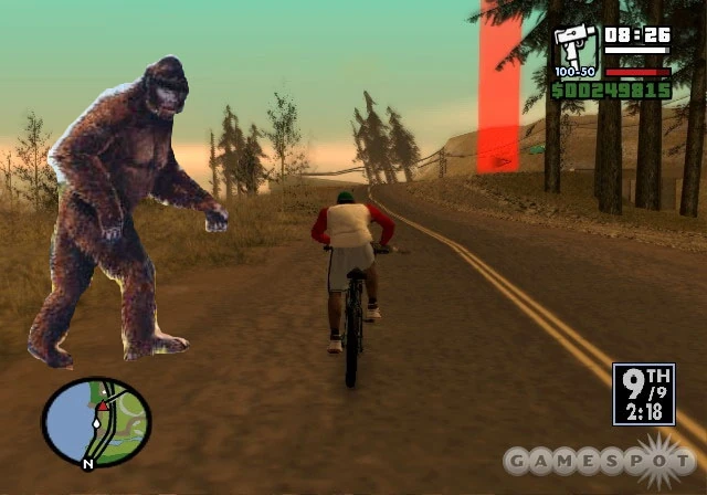 Bigfoot Gta San Andreas Ps2
