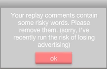 RiskyWordsInAReplay