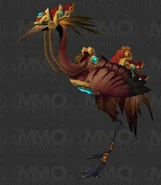 Crane mount brown