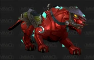 Jeweled ruby panther