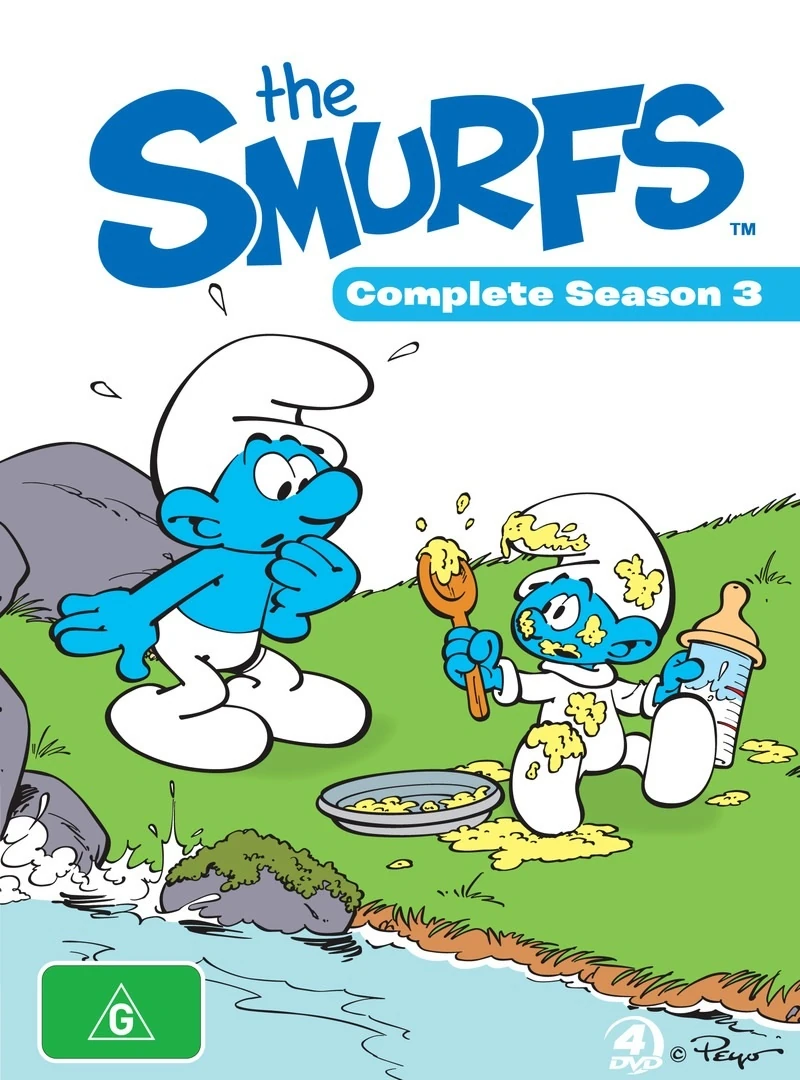 SmurfsCompleteSeason3DVDcover