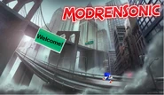 ModrenSonicWelcomingpicture