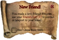 Scroll NewFriend