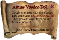 Scroll AttuneVoodooDoll
