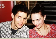 Colin Morgan and Katie McGrath