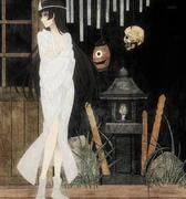 Yuuko ghost painting style