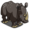 Image - Black Rhino-icon.png - FarmVille Wiki - Seeds, Animals