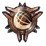 Distrust bronze icon