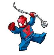 Box art spiderman