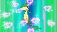 EP739 Snivy usando atracción
