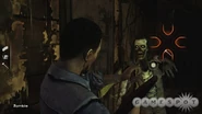 Lee and zombies