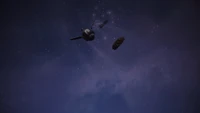 Satellite thrown out of the sky