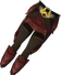 Zamorak chaps detail