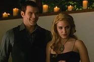 Emmett Cullen and Rosalie Hale