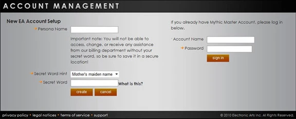 Account Management three