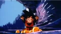 Goten trying to summit shenron