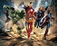 Avengers-mural