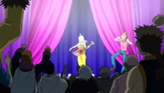Laxus and Natsu showdown celebration