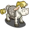 Art Deco Cow-icon