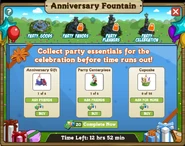 Anniversary Fountain Stage 1