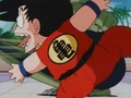 Giran punches Goku