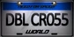 WorldLicensePlateDBLCR055
