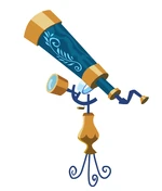 Canterlot Castle telescope