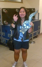The Born This Way Ball Tour Monster pit key holder 5-31-12