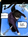 Baam using blue oar.jpg