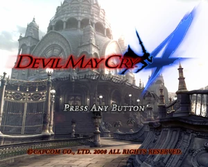 DMC4 Title Screen