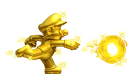 NSMB2 Golden Mario
