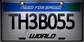 WorldLicensePlateTH3B055