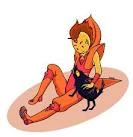 Flameprince and firewolf