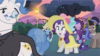 Rarity overjoyed S2E9
