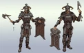 Steel armour concept