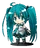 Chibi Miku by Sumoka