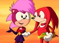 Sonia and Knuckles